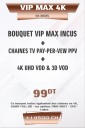 Abonnement IPTV VIP 4K + VOD 6 mois +38000 Chaines TV Live tunisie
