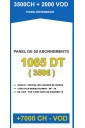 Revendeur IPTV 50 codes - 3500CH + 2000VOD tunisie