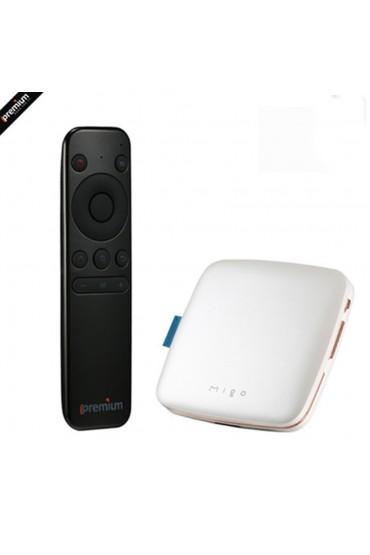 Récepteur Android IPREMUIM MIGO 4K + 12 mois IPTV Officiel + IPTV Usine a Vie tunisie