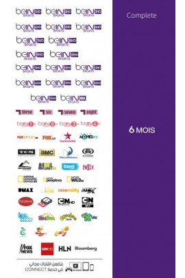 Abonnement Bein Sports 6 mois COMPLETE